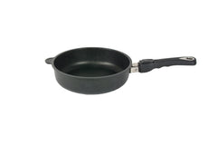 AMT-Schmorpfanne 24 cm,7 cm hoch, mit abnehmbarem Stiel - Duftkissen