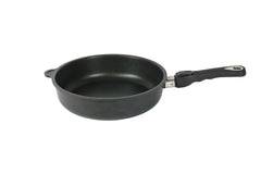 AMT-Schmorpfanne 28 cm,7 cm hoch, mit abnehmbarem Stiel - Duftkissen