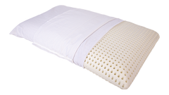Schlafkissen - Geruchlos - 73x43x13,8 cm+ Gratis Baumwollüberzug - Duftkissen