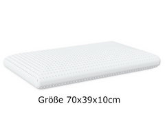 Schlafkissen - Geruchlos - 70x39x10 cm+ Gratis Baumwollüberzug - Duftkissen