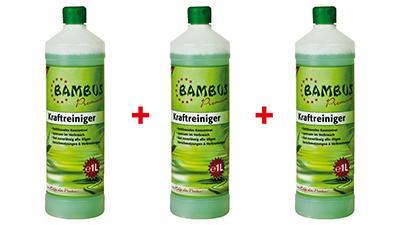 Bambus Premium Kraftreiniger 1 L 3er Set - Mape Shop